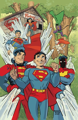 SUPERMAN UNLIMITED 13 CVR E ANTHONY MARQUES CARD STOCK VAR
