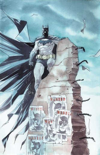 BATMAN 8 CVR B DUSTIN NGUYEN CARD STOCK VAR