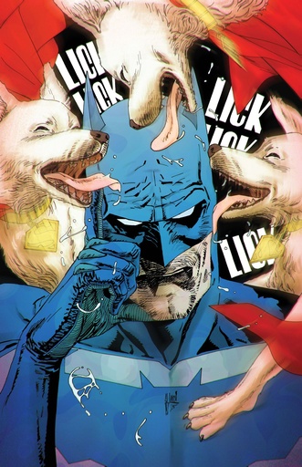 BATMAN 8 CVR G GUILLEM MARCH APRIL DROOLS CARD STOCK VAR