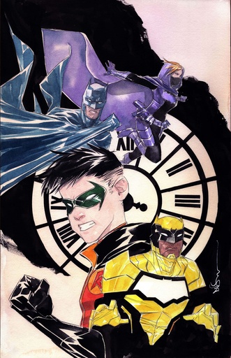 BATMAN 9 CVR B DUSTIN NGUYEN CARD STOCK VAR