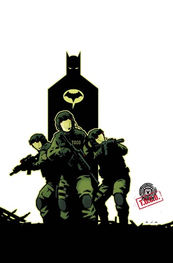 BATMAN 9 CVR H INC 1:25 DAVID AJA CARD STOCK VAR
