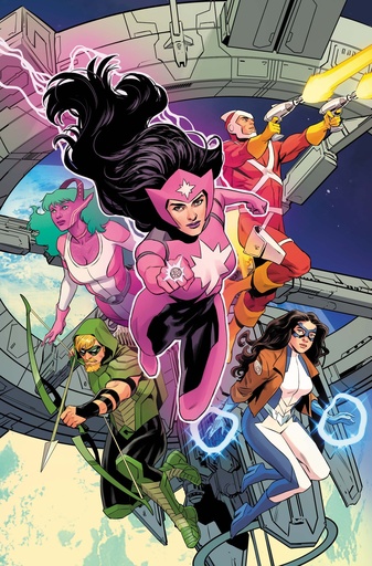 JUSTICE LEAGUE INTERGALACTIC SPECIAL 1 CVR A TRAVIS MOORE