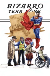 BIZARRO YEAR NONE 1CVR F IBRAHIM MOUSTAFA CARD STOCK VAR