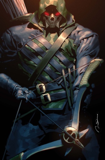 ABSOLUTE GREEN ARROW 1 CVR B GERALD PAREL CARD STOCK VAR