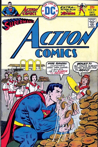 ACTION COMICS 454 FACSIMILE EDITION CVR A BOB OKSNER