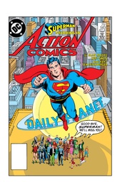 ACTION COMICS 583 FACSIMILE ED CVR A CURT SWAN