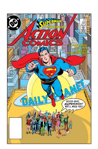 ACTION COMICS 583 FACSIMILE ED CVR A CURT SWAN