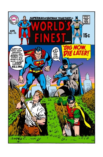 WORLDS FINEST COMICS 195 FACSIMILE EDITION CVR A CURT SWAN