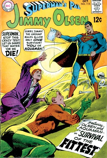 SUPERMANS PAL JIMMY OLSEN 115 FACSIMILE EDITION CVR A NEAL A