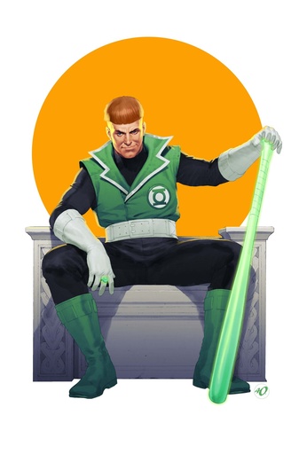 TALES OF THE GREEN LANTERN CORPS GUY GARDNER 1 CVR D OLIVETT