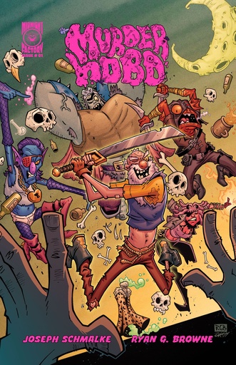 MURDER HOBO 1 CVR A?RYAN G BROWNE