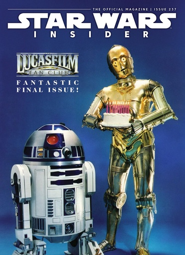STAR WARS INSIDER 237 THE FINAL ISSUE CVR D FAN CLUB FOIL VA