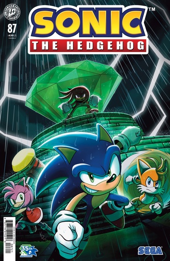 SONIC THE HEDGEHOG 87 VARIANT B (DOBBINS)