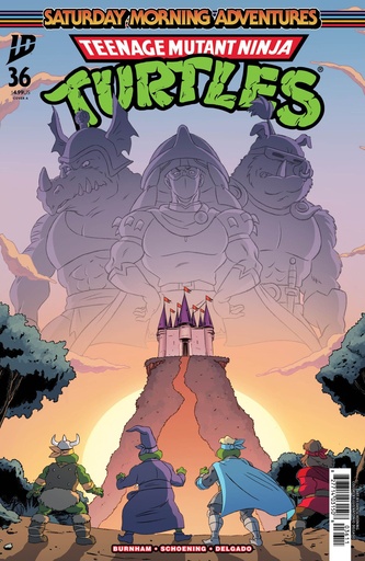 TMNT SATURDAY MORNING ADV 36 CVR A (SCHOENING)