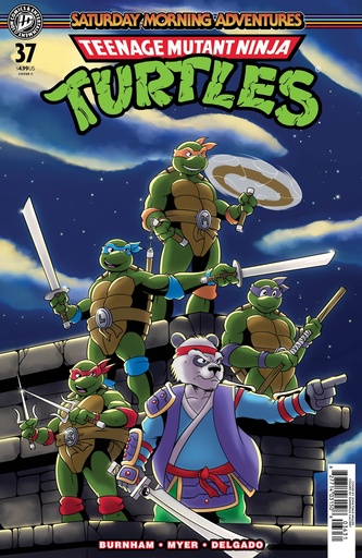 TMNT SATURDAY MORNING ADVENTURES 37 VARIANT C (MILLER)