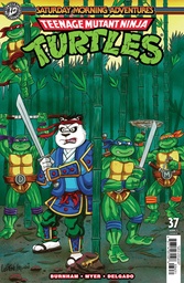 TMNT SATURDAY MORNING ADVENTURES 37 VARIANT D FOIL (LAVIGNE)