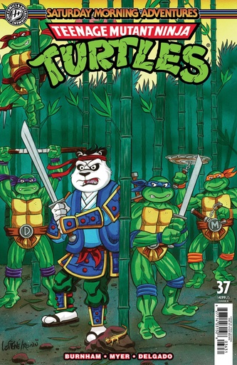 TMNT SATURDAY MORNING ADVENTURES 37 VARIANT D FOIL (LAVIGNE)