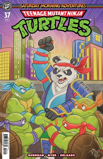 TMNT SATURDAY MORNING ADVENTURES 37 VARIANT RI (10) (VERMANI