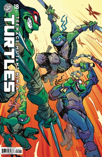 TMNT 18 VARIANT RI (50) (BEAN)
