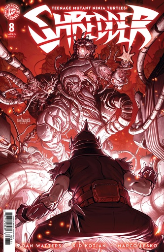 TMNT SHREDDER 8 COVER A (SANTOLOUCO)