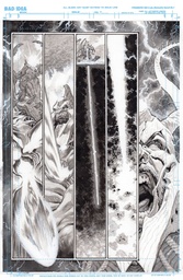 OLYMPUS SAGA MEGALITH 1 CVR I LEWIS LAROSA ORIGINAL ART ED 6