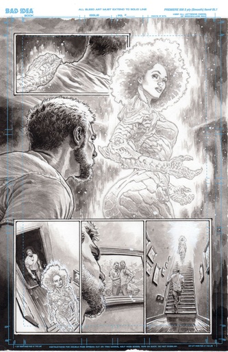 OLYMPUS SAGA MEGALITH 1 CVR R LEWIS LAROSA ORIGINAL ART ED 1
