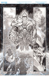 OLYMPUS SAGA MEGALITH 1 CVR T LEWIS LAROSA ORIGINAL ART ED 1