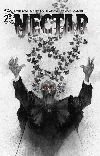 NECTAR 2 CVR D INC 1:30 JONATHAN WAYSHAK B&W FULL ART VAR