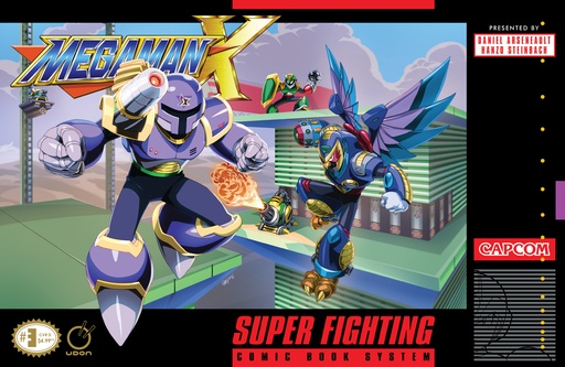 MEGA MAN X 3CVR D INC 1:5 JEFFREY CRUZ VAR