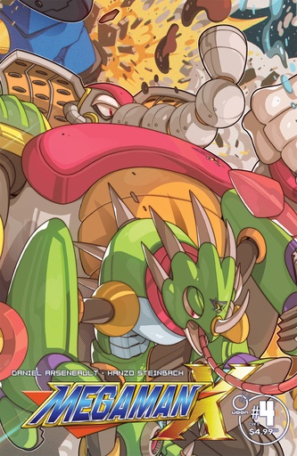 MEGA MAN X 4 CVR B EDWIN HUANG VAR