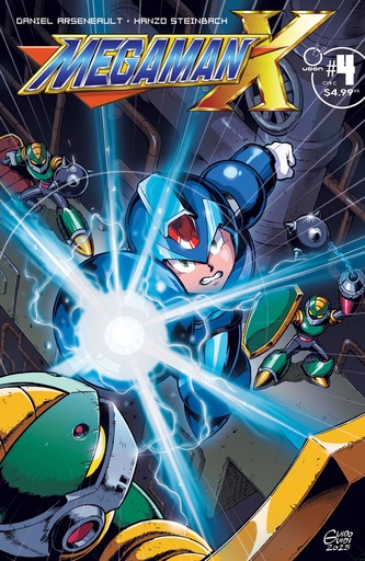 MEGA MAN X 4 CVR C GUIDO GUIDI VAR