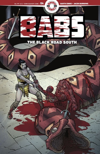 BABS BLACK ROAD SOUTH 4CVR A JACEN BURROWS