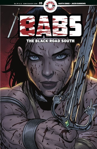 BABS THE BLACK ROAD SOUTH 5 CVR A JACEN BURROWS