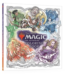 THE OFFICIAL MAGIC GATHERING COLORING BOOK