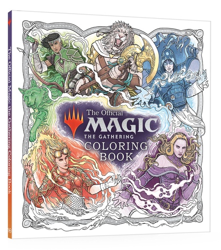 THE OFFICIAL MAGIC GATHERING COLORING BOOK