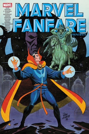 MARVEL FANFARE OMN 3 DAVE GIBBONS COVER