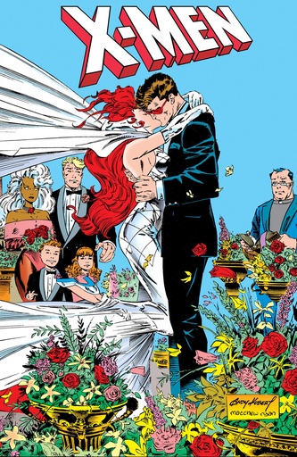 X MEN BLUE & GOLD BLOODTIES OMN ANDY KUBERT COVER