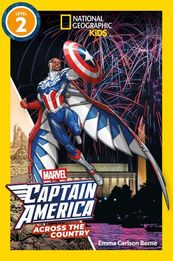 MARVEL S CAPTAIN AMERICA ACROSS COUNTRY (NAT GEO KIDS READER