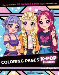 K POP FANDOM COLORING PAGES KAWAII SPECIAL