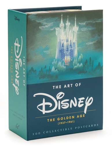 ART OF DISNEY GOLDEN AGE (1937-1961) 100 COLLECTIBLE POSTCAR