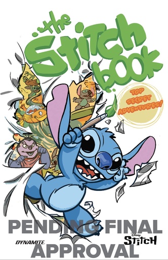 STITCH BOOK TOP SECRET ADVENTURES HC
