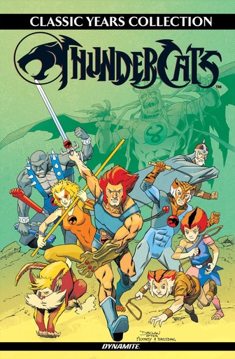 THUNDERCATS CLASSIC YEARS COLLECTION OMNIBUS HC HOMAGE COVER