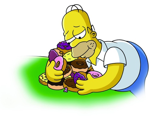 SIMPSONS COMICS 16 DOLLARS TO DONUTS