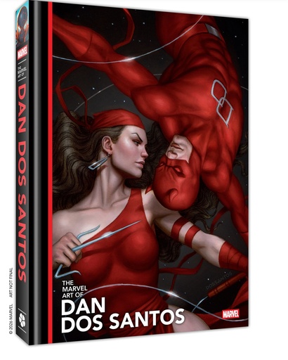 MARVEL ART OF DAN DOS SANTOS HC DM ED