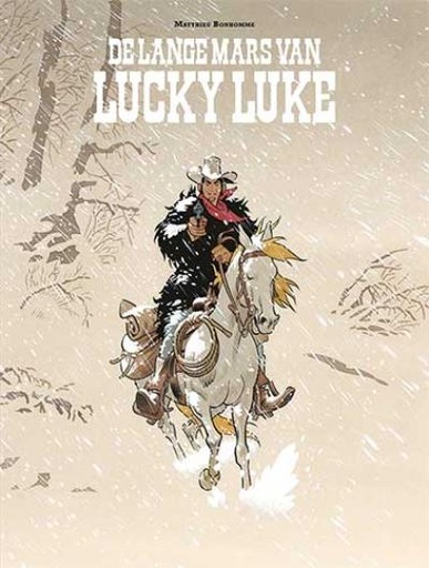 Lucky Luke door 8 De lange tocht van Lucky Luke (Bonhomme)