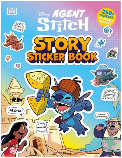 DISNEY STITCH STORY STICKER BOOK