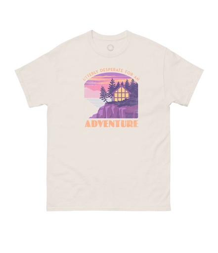 CARLEY FORTUNE ADVENTURE UNISEX T SHIRT MEDIUM