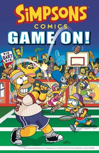 SIMPSONS COMICS GAME ON