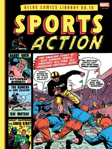 The Atlas Comics Library 10 Sports Action