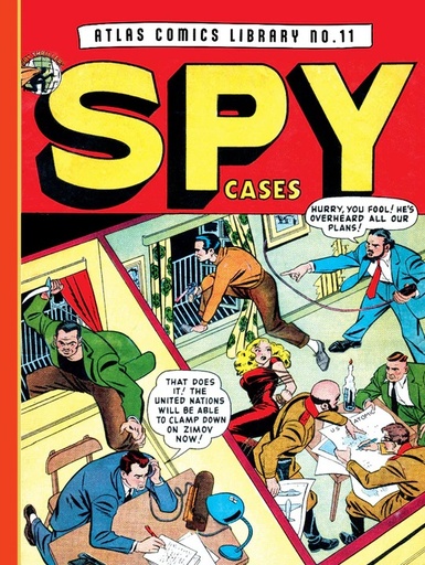 The Atlas Comics Library 11 Spy Cases